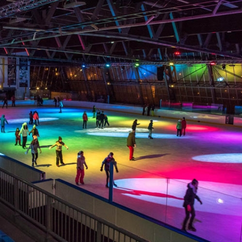 Soirée famiale à la patinoire