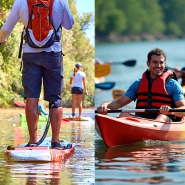 Initiation en famille - Paddle et Kayak