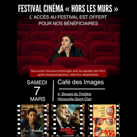 Festival "Hors les Murs" Samedi 7 mars 2026 au Café des Images