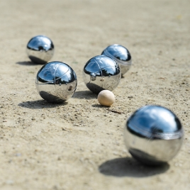 Pétanque en doublette formées
